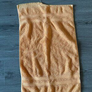 JCPenney Home Collection Orange Hand Bath Towel